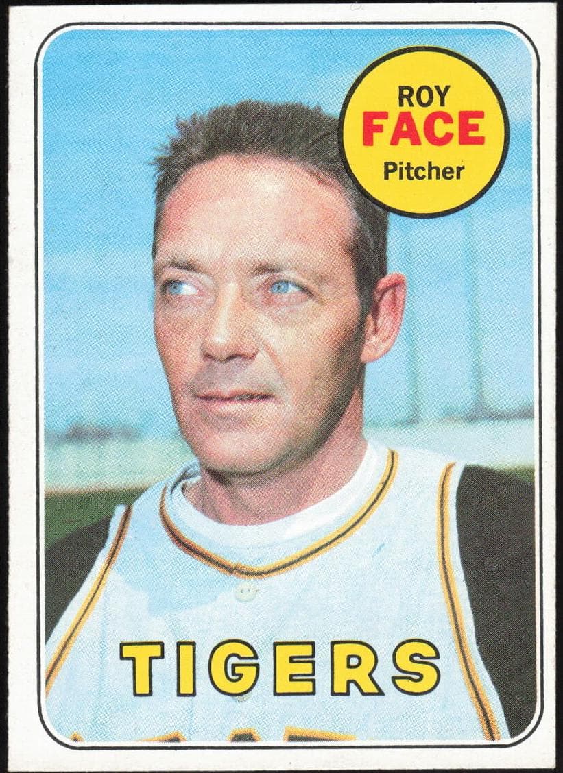 Roy Face 1969 topps