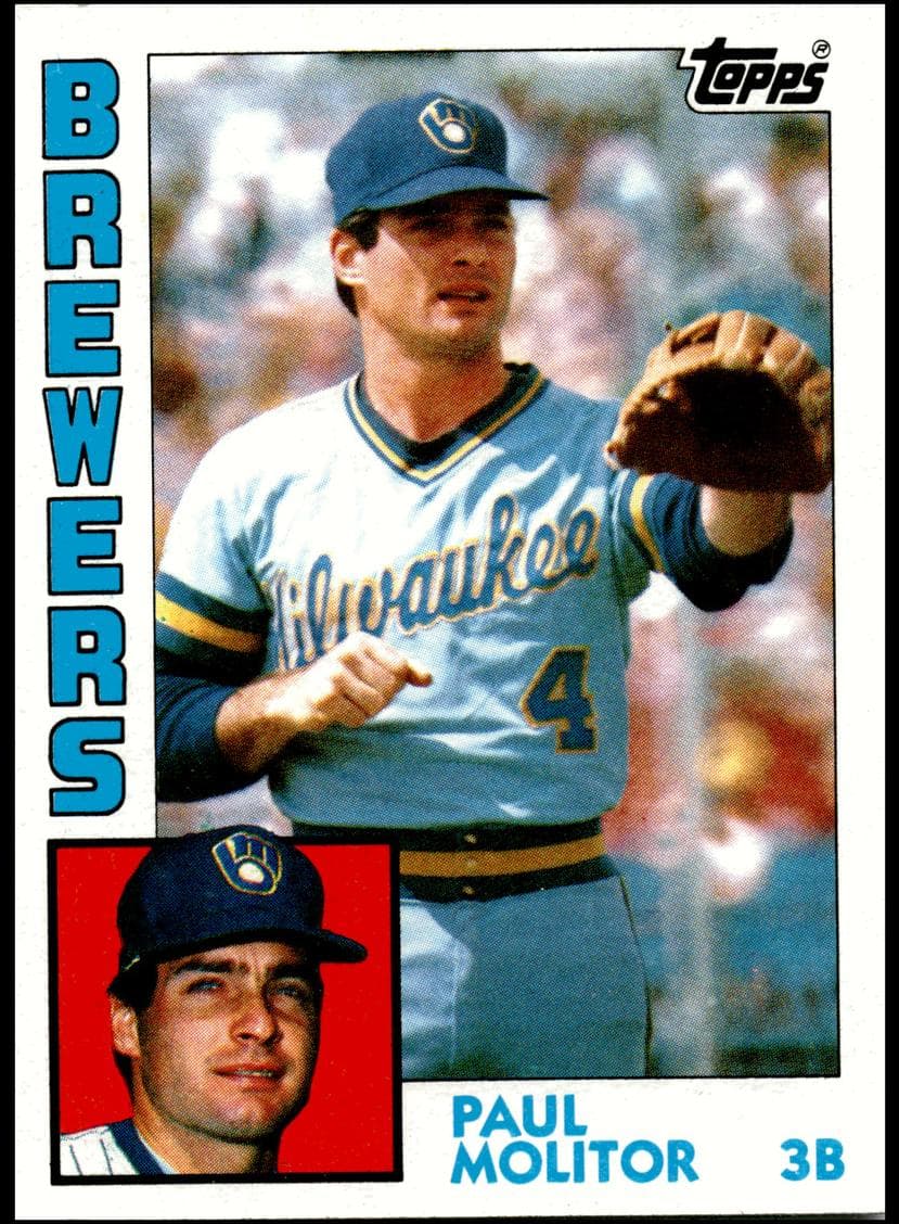 Paul Molitor 1984 topps Topps