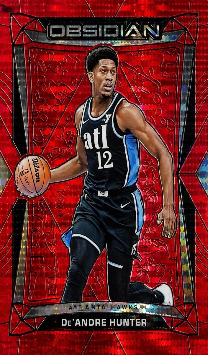 De'Andre Hunter 2023 panini Panini Obsidian