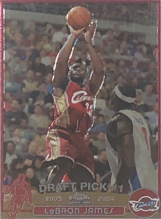 Lebron James Lakers 2003 Topps Chrome