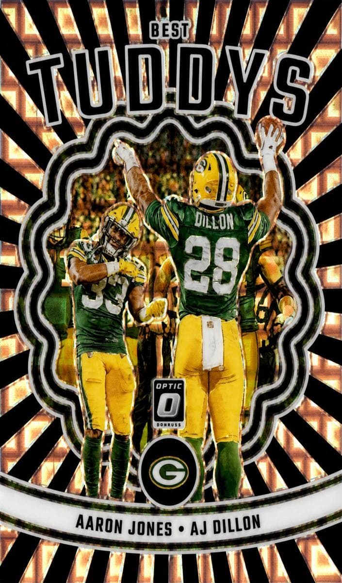 AJ Dillon 2023 panini Optic