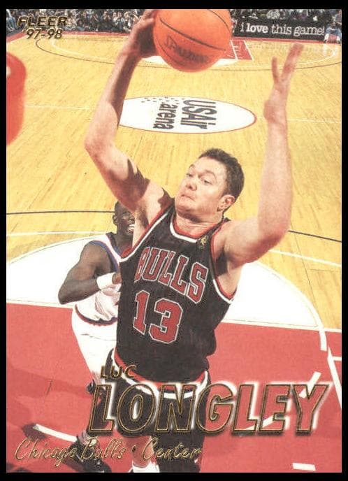 Luc Longley 1997 fleer Fleer
