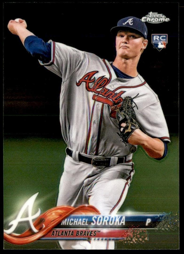 Michael Soroka trading card