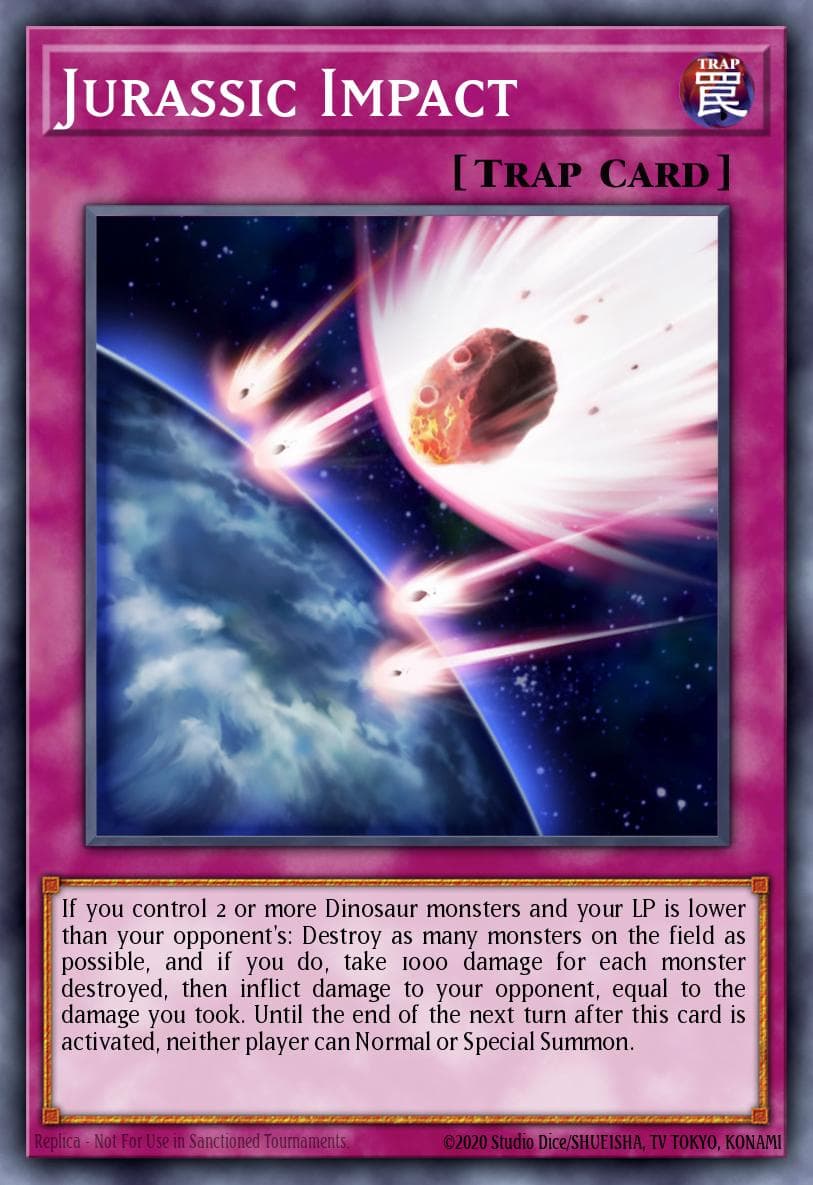 Jurassic Impact 2017 Yu-Gi-Oh! Battles of Legend: Light's Revenge