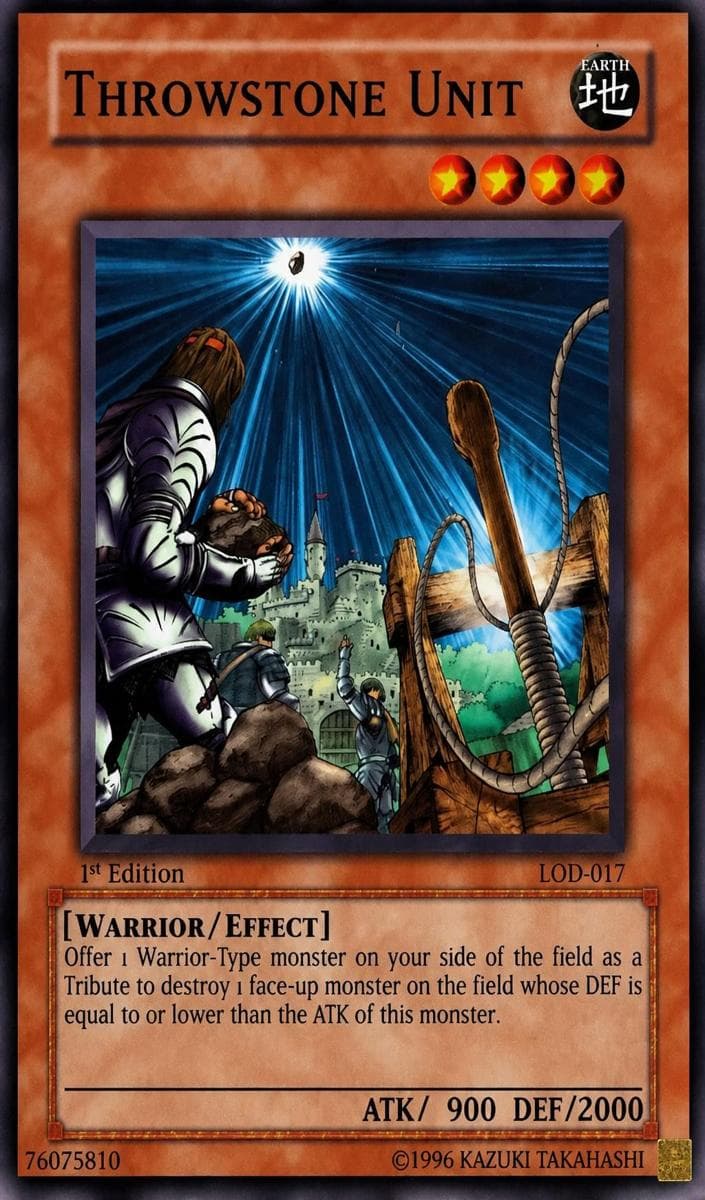 Throwstone Unit 2003 Yu-Gi-Oh!
