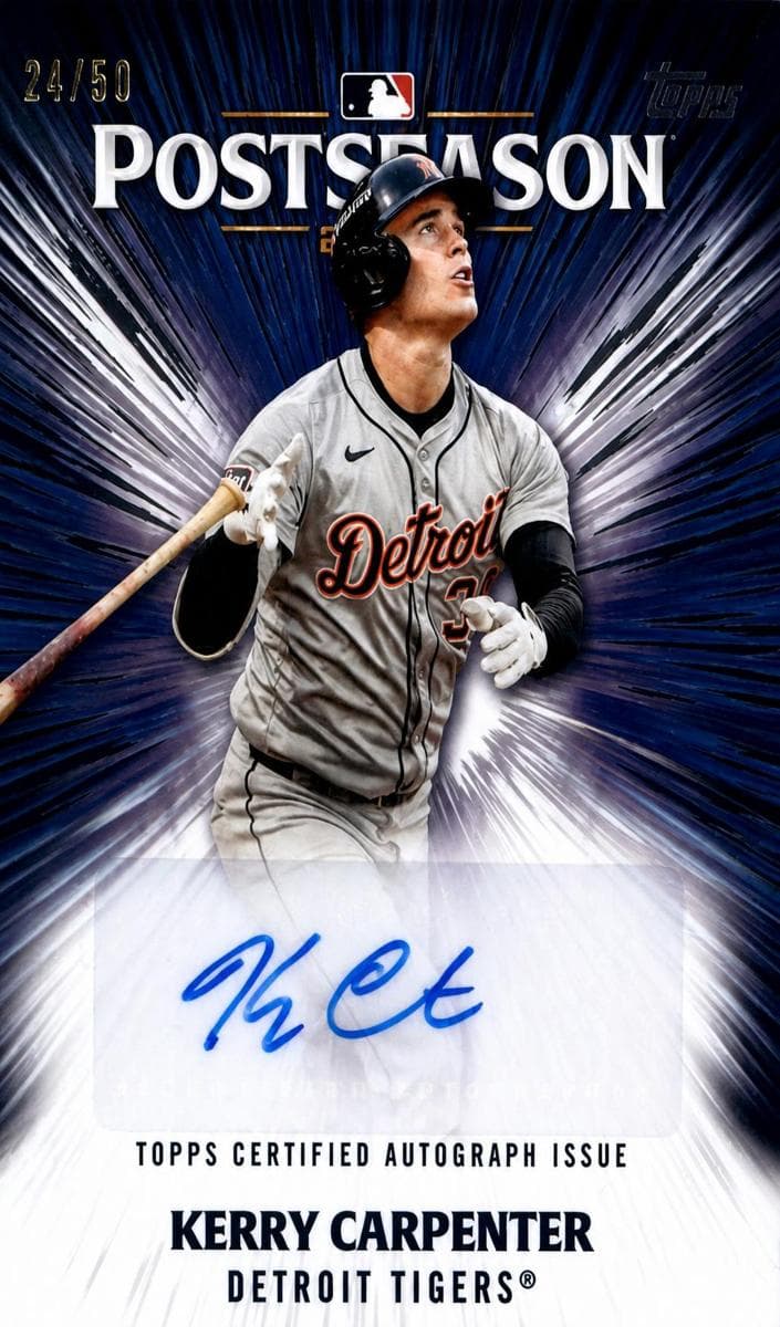 Kerry Carpenter 2025 topps Topps