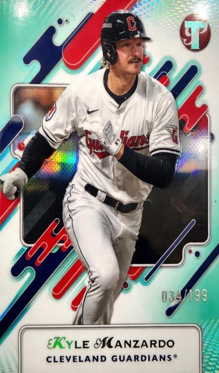 Kyle Manzardo 2025 topps Topps Pristine