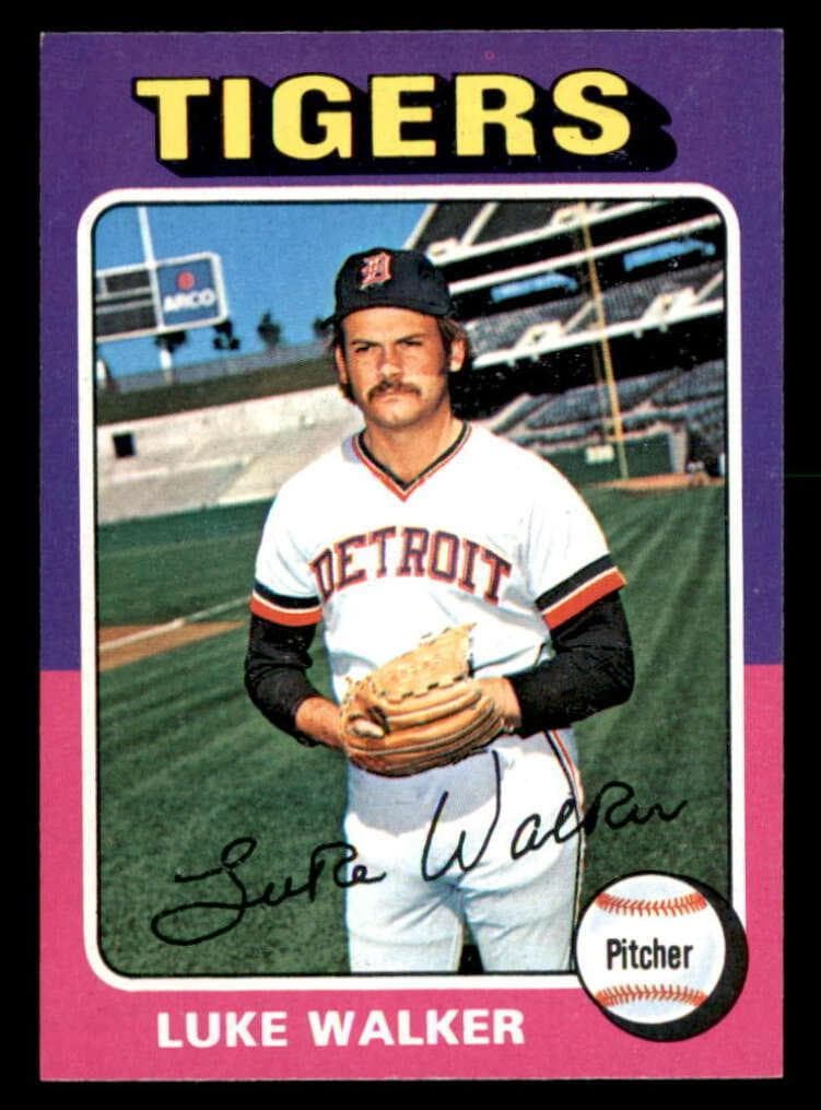 Luke Walker 1975 topps Topps