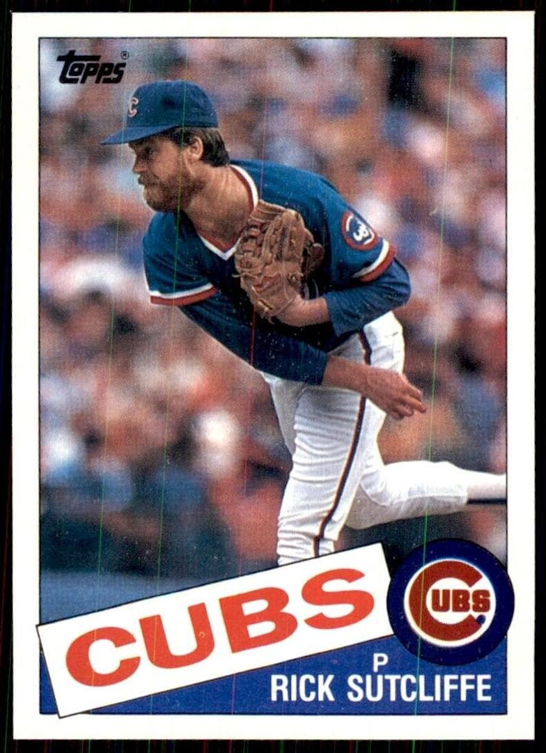 Rick Sutcliffe trading card