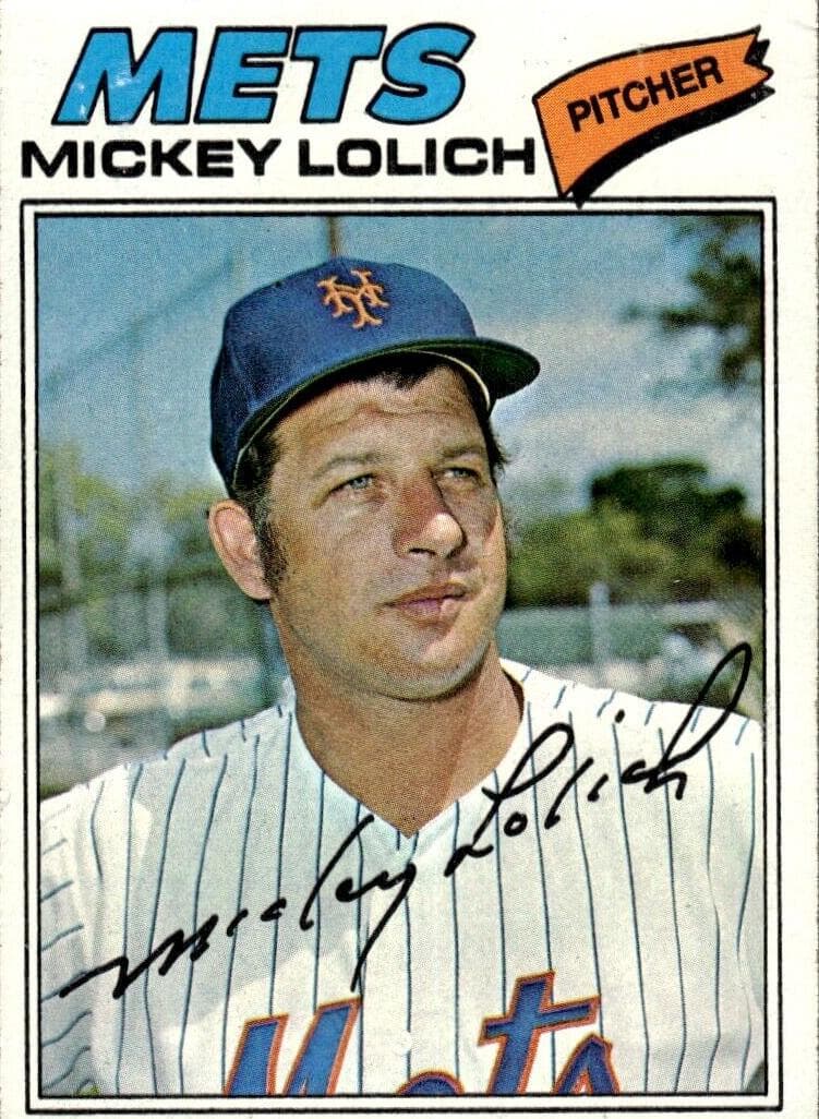Mickey Lolich 1977 topps Topps
