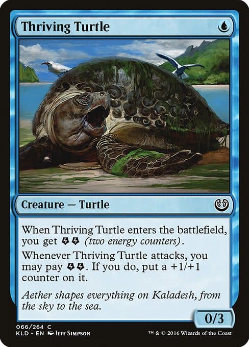 Thriving Turtle 2016 Magic: The Gathering Kaladesh