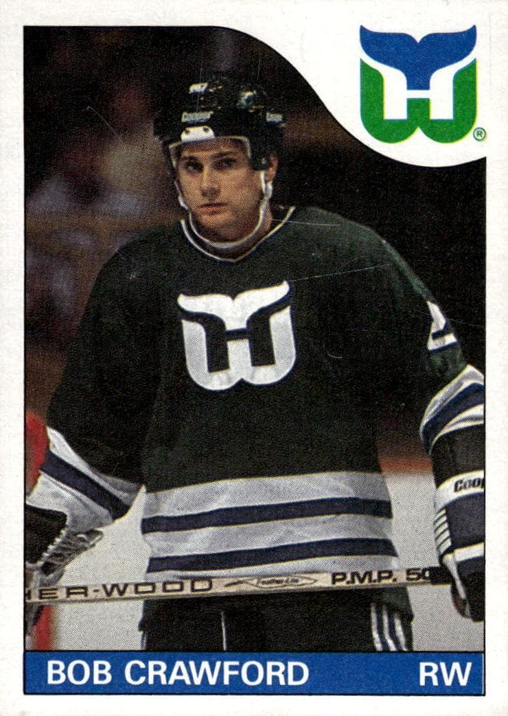 Bob Crawford 1985 topps Topps