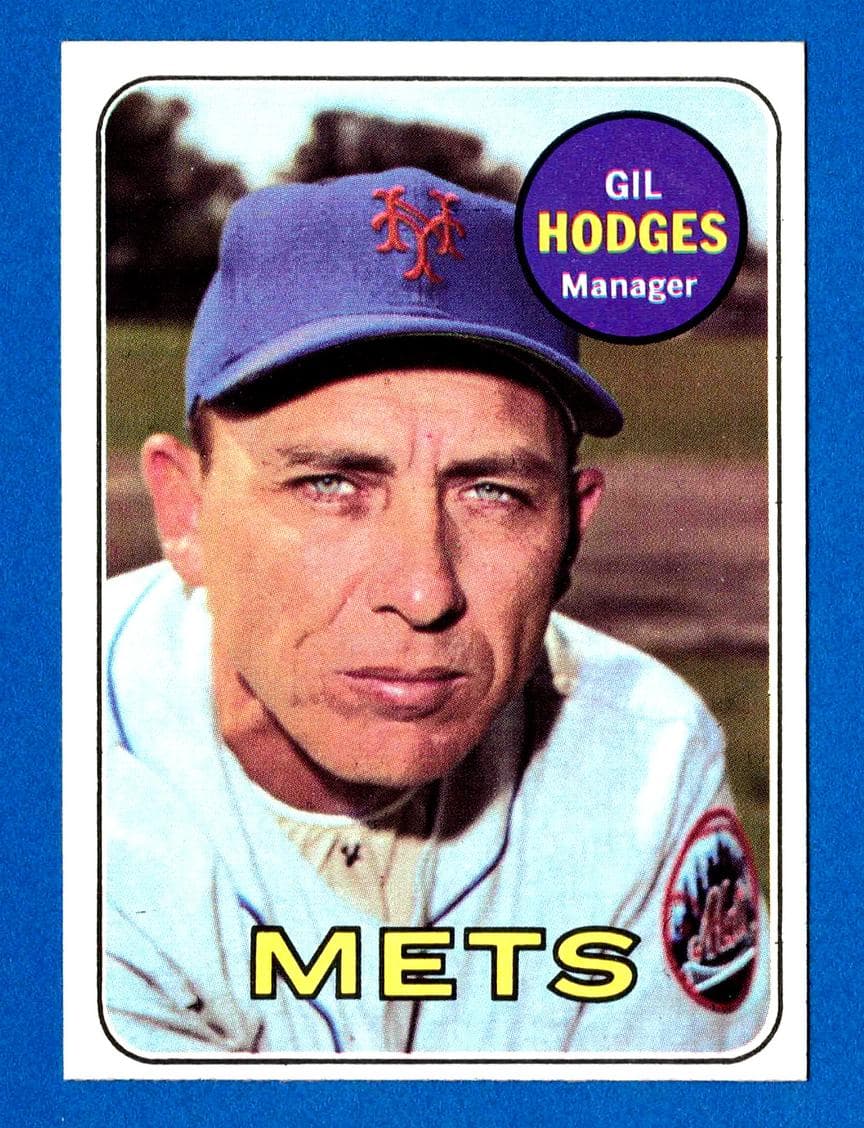 Gil Hodges 1969 topps Topps