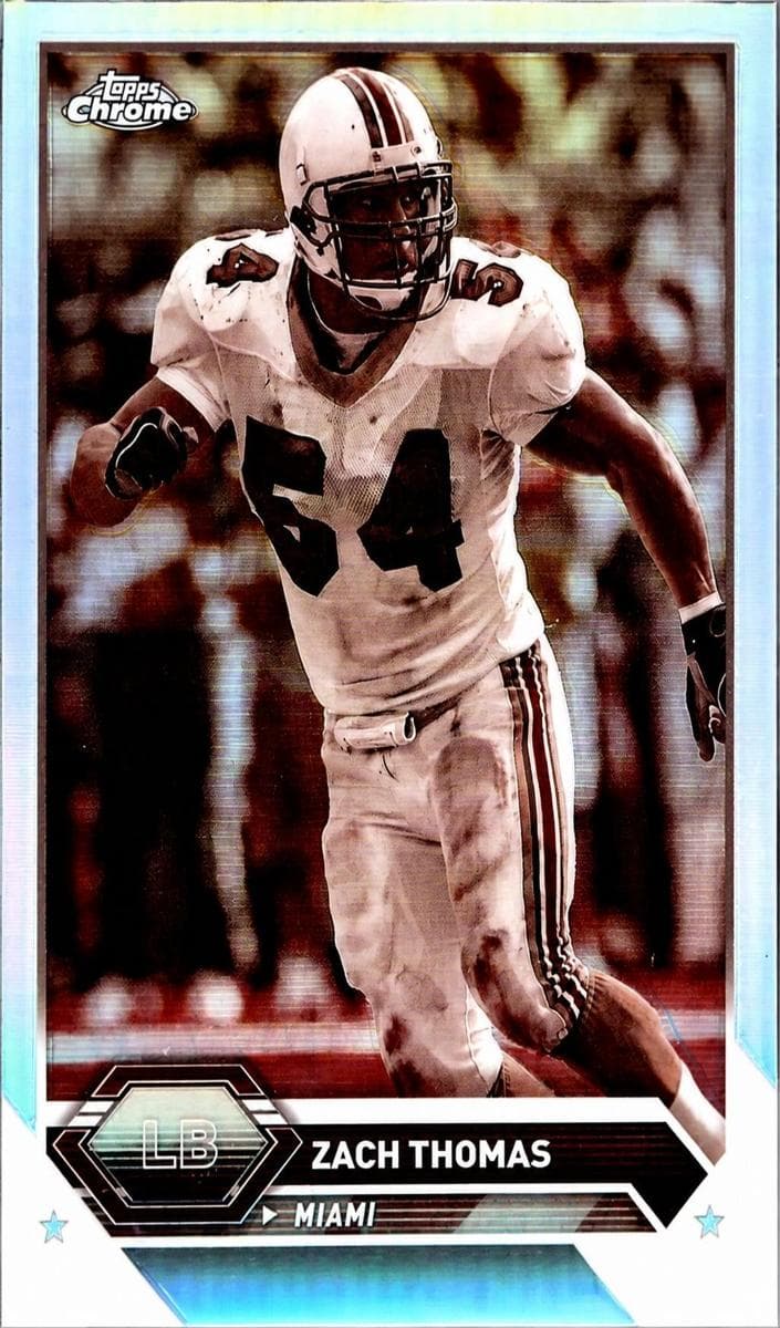 Zach Thomas trading card