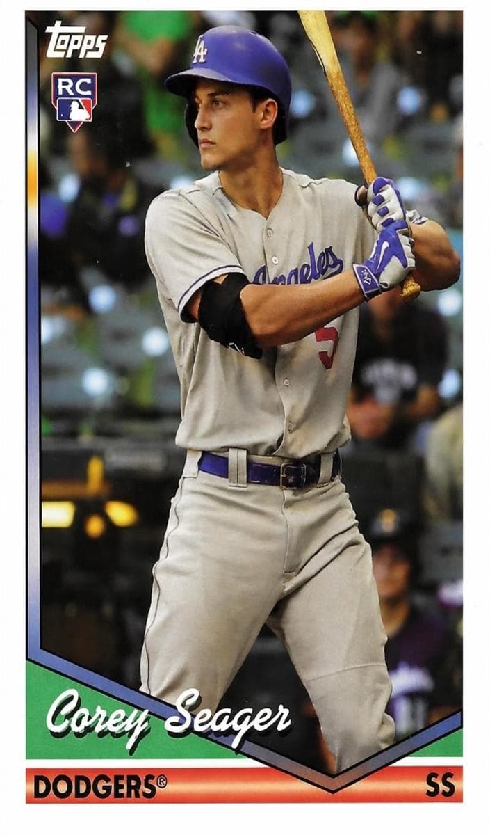 Corey Seager 2016 topps