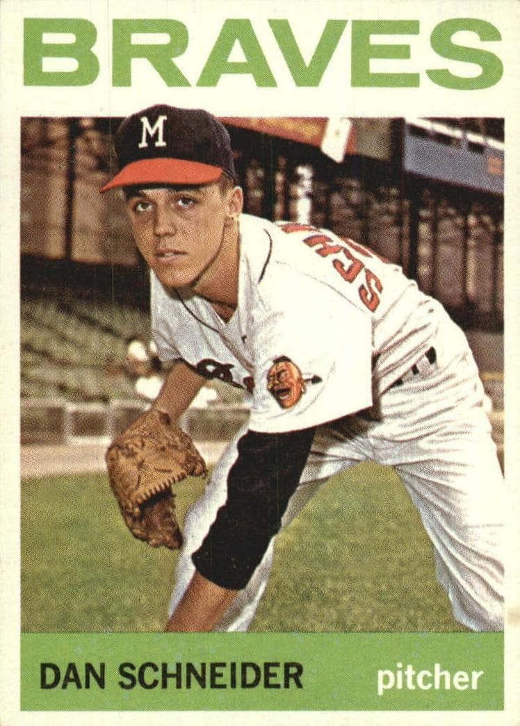 Dan Schneider 1964 topps Topps