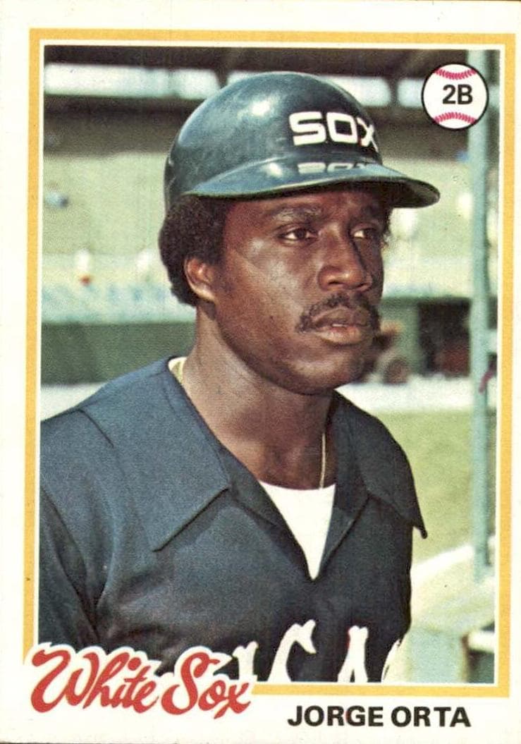 Jorge Orta 1978 topps Topps