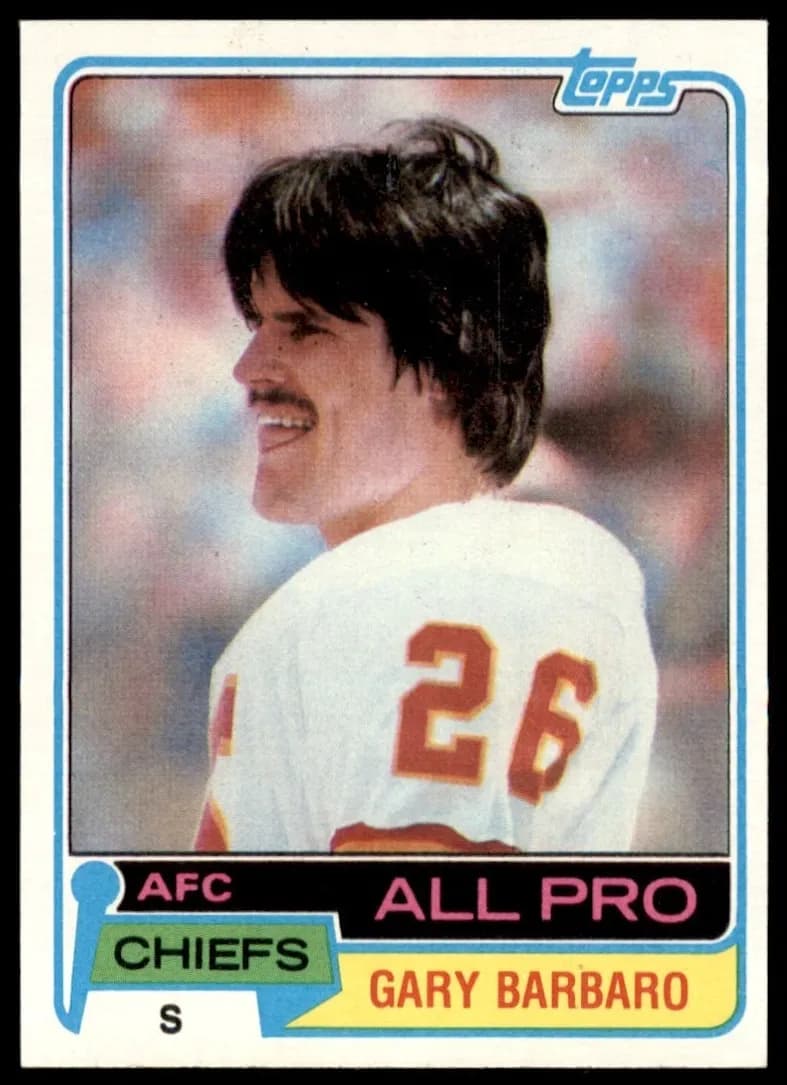 Gary Barbaro 1981 topps Topps