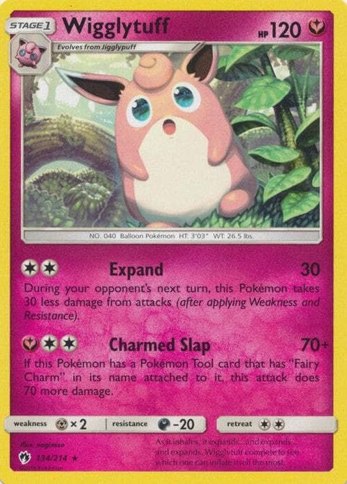 Wigglytuff trading card