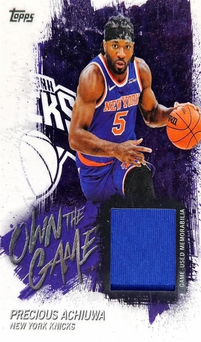 Precious Achiuwa trading card