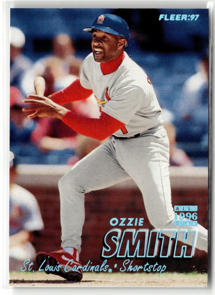 Ozzie Smith 1997 fleer Fleer