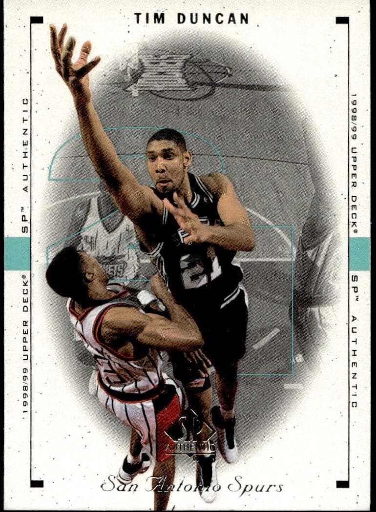 Tim Duncan 1998 unknown SP Authentic