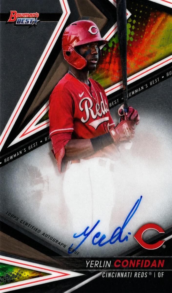 Yerlin Confidan trading card