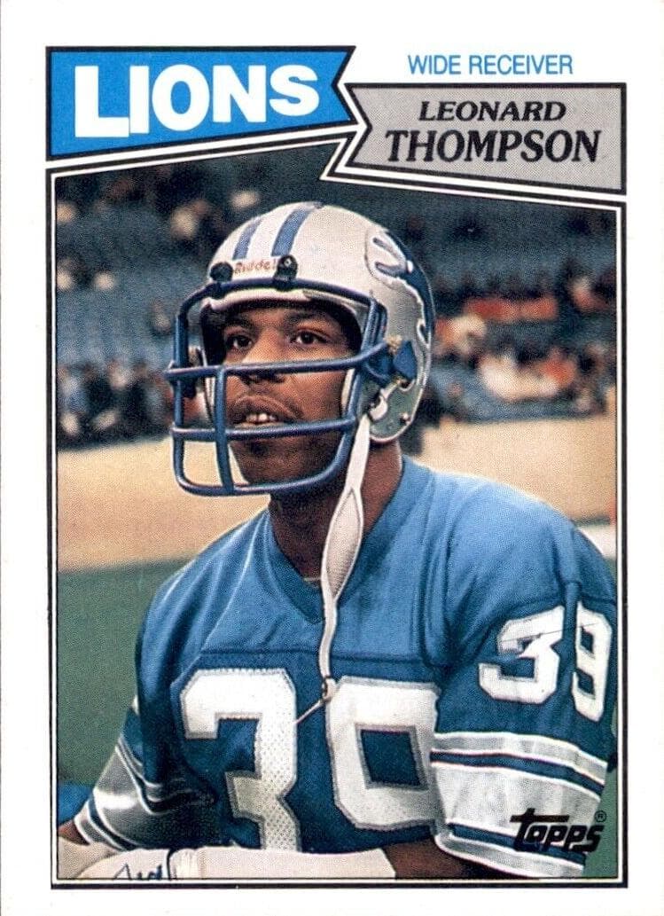 Leonard Thompson 1987 topps