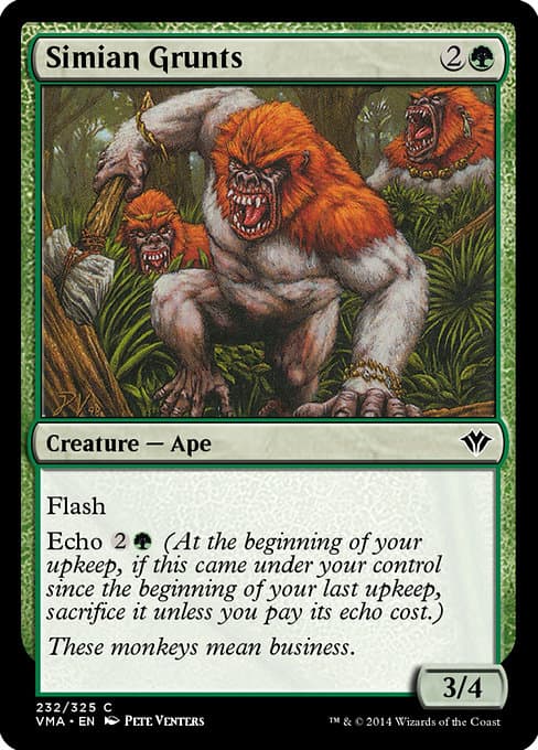 Simian Grunts #232