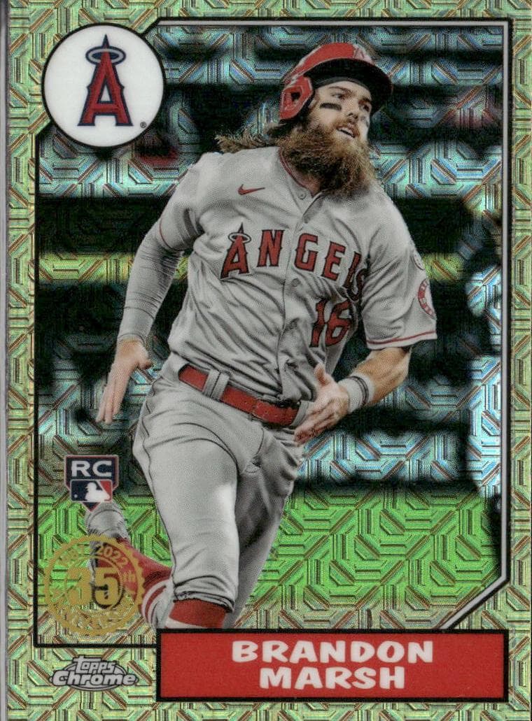 Brandon Marsh 2022 topps Silver Pack