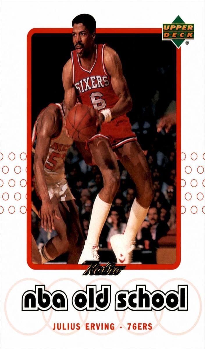 Julius Erving 1999 upper-deck Retro