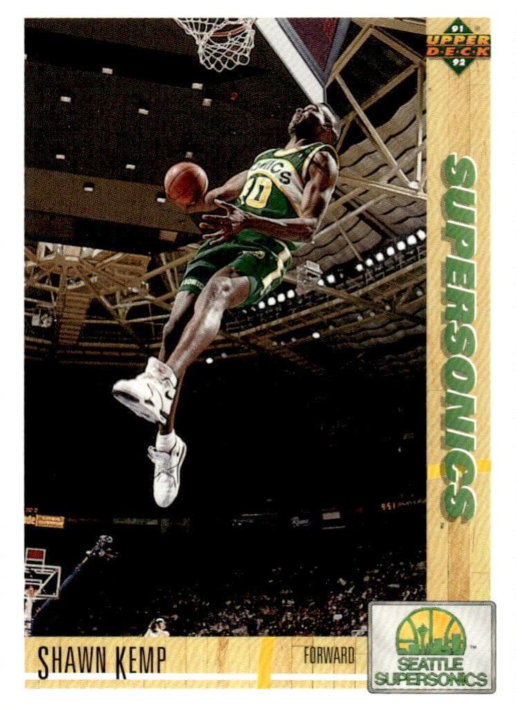Shawn Kemp 1991 upper-deck Upper Deck