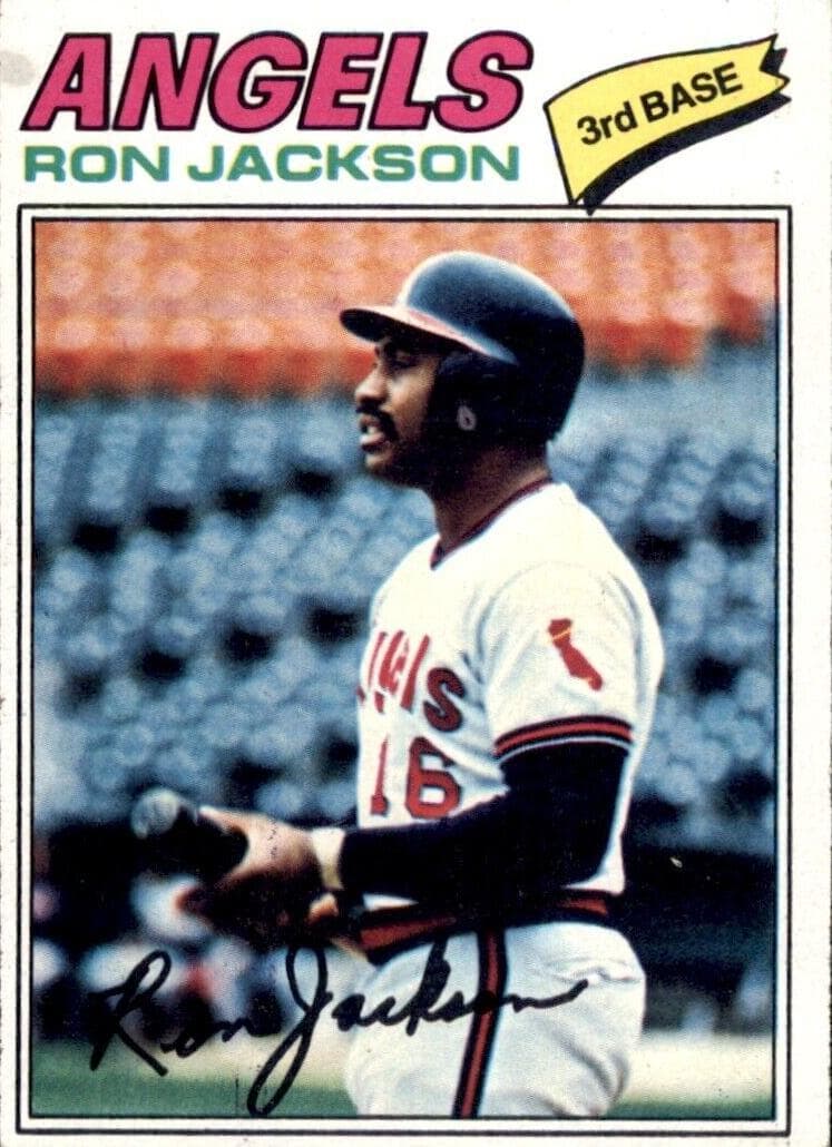 Ron Jackson 1977 topps Topps