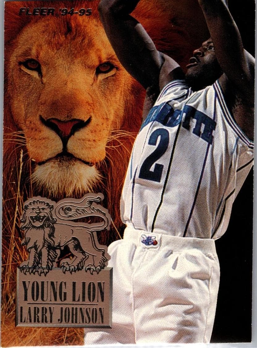 Larry Johnson 1994 fleer Fleer