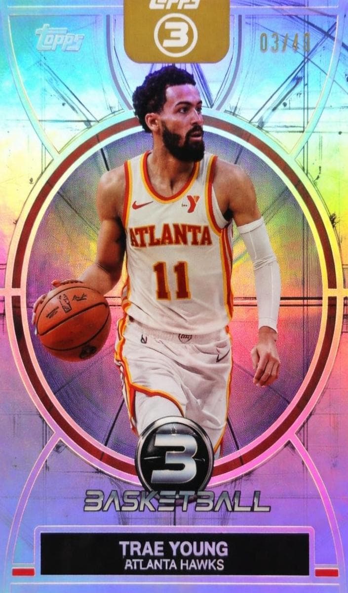 Trae Young 2025 topps Topps 3