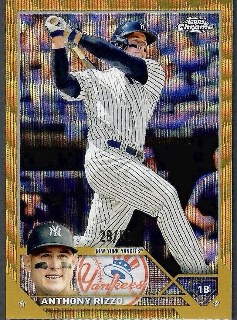 Anthony Rizzo 2023 topps Topps Chrome