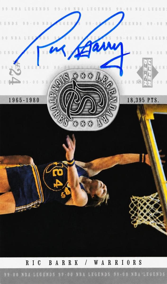 Rick Barry 1999 upper-deck Legends