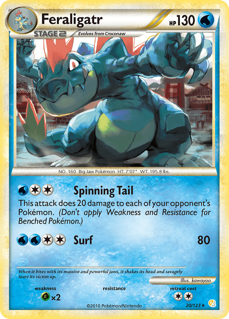 Feraligatr 2010 Pokemon