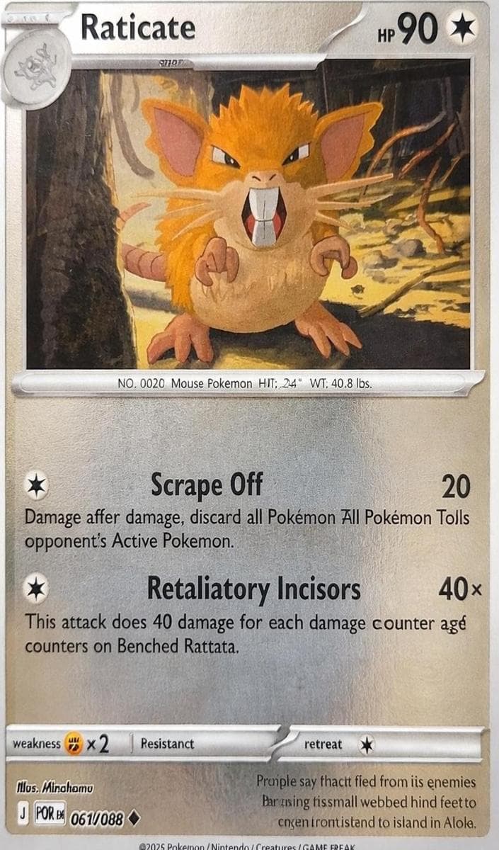 Raticate #61