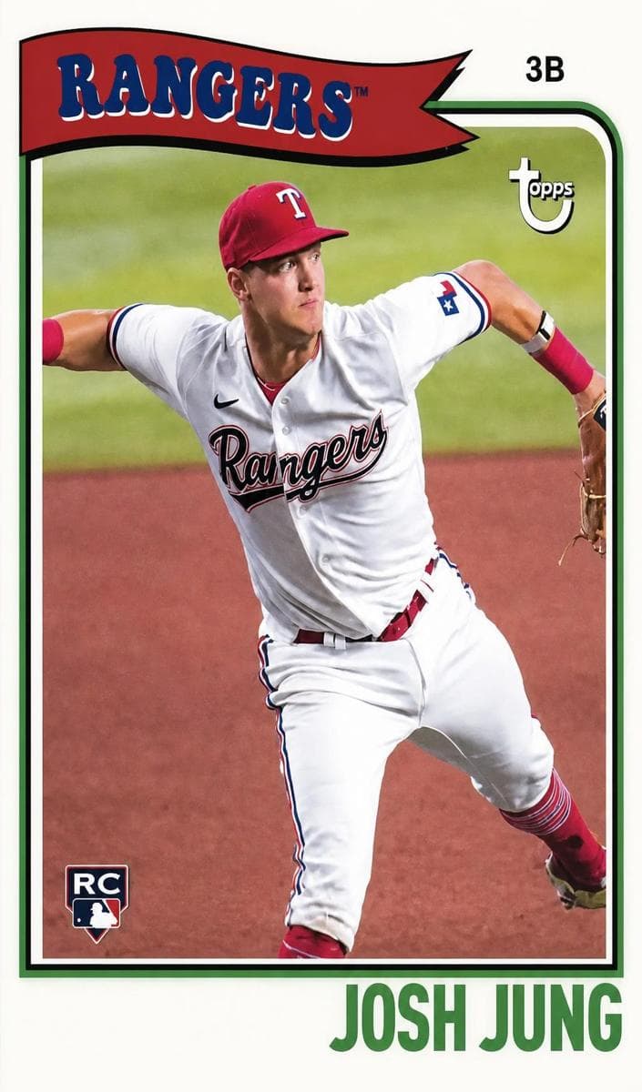 Josh Jung 2023 topps
