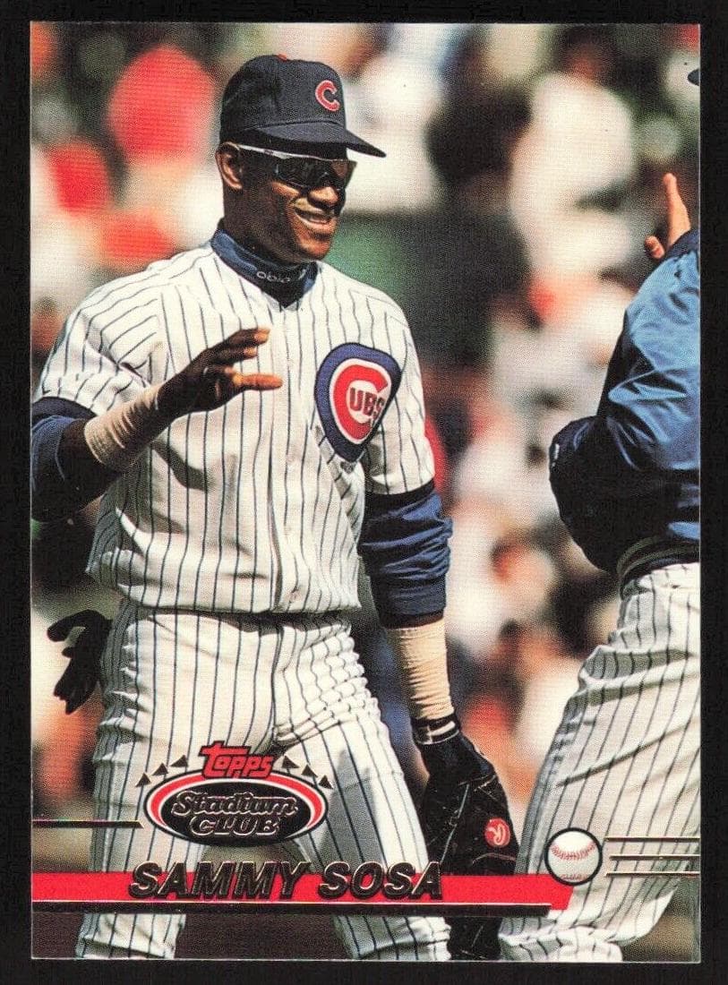 Sammy Sosa 1993 unknown