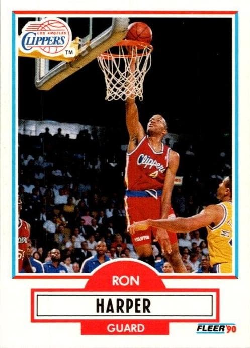 Ron Harper 1990 fleer Fleer
