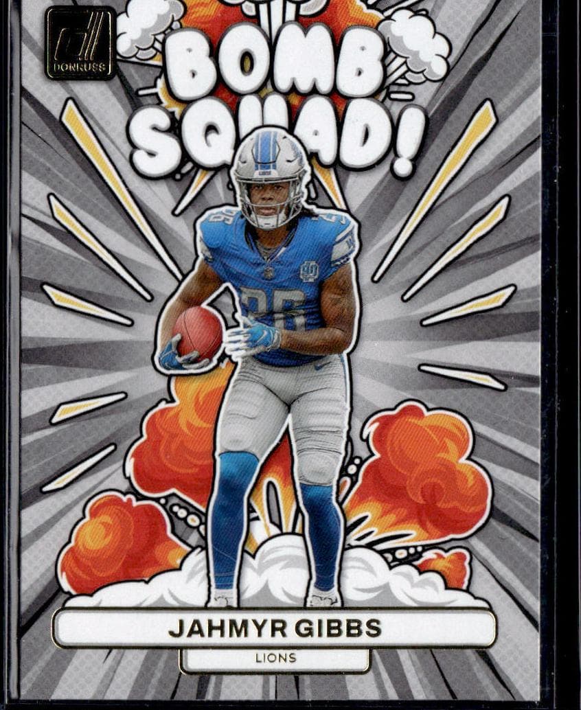 Jahmyr Gibbs 2023 panini Panini Donruss