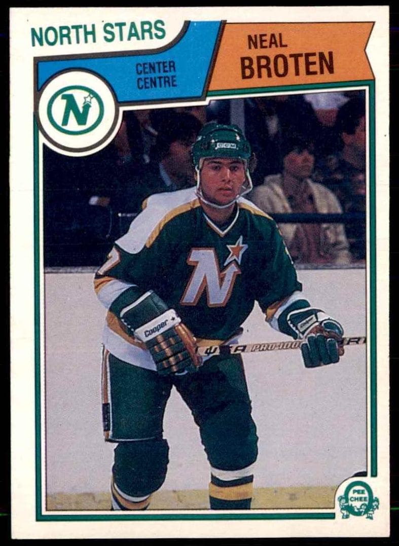 Neal Broten 1983 topps