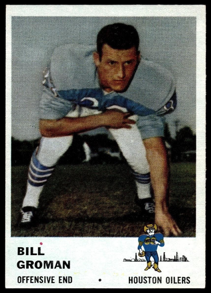 Bill Groman 1961 fleer Fleer