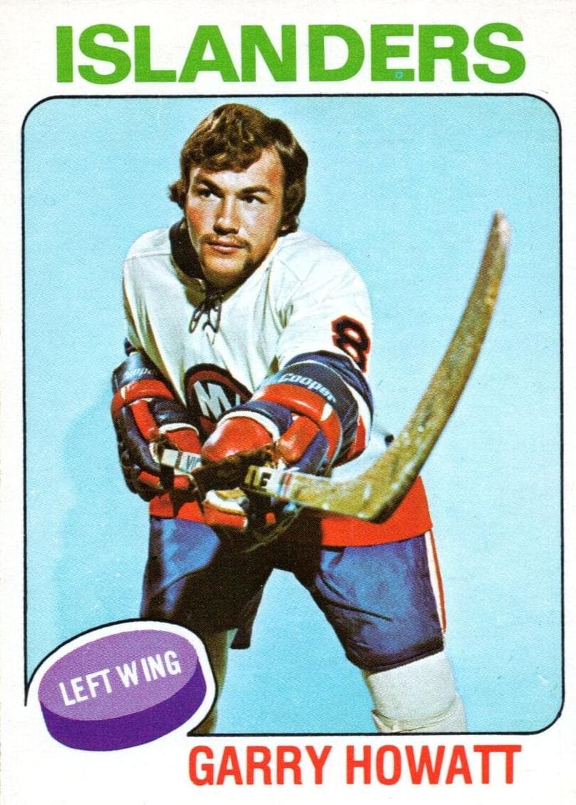 Garry Howatt 1975 topps