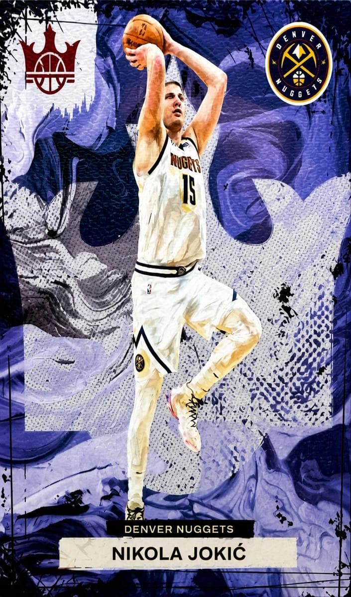 Nikola Jokic 2023 panini Panini Court Kings