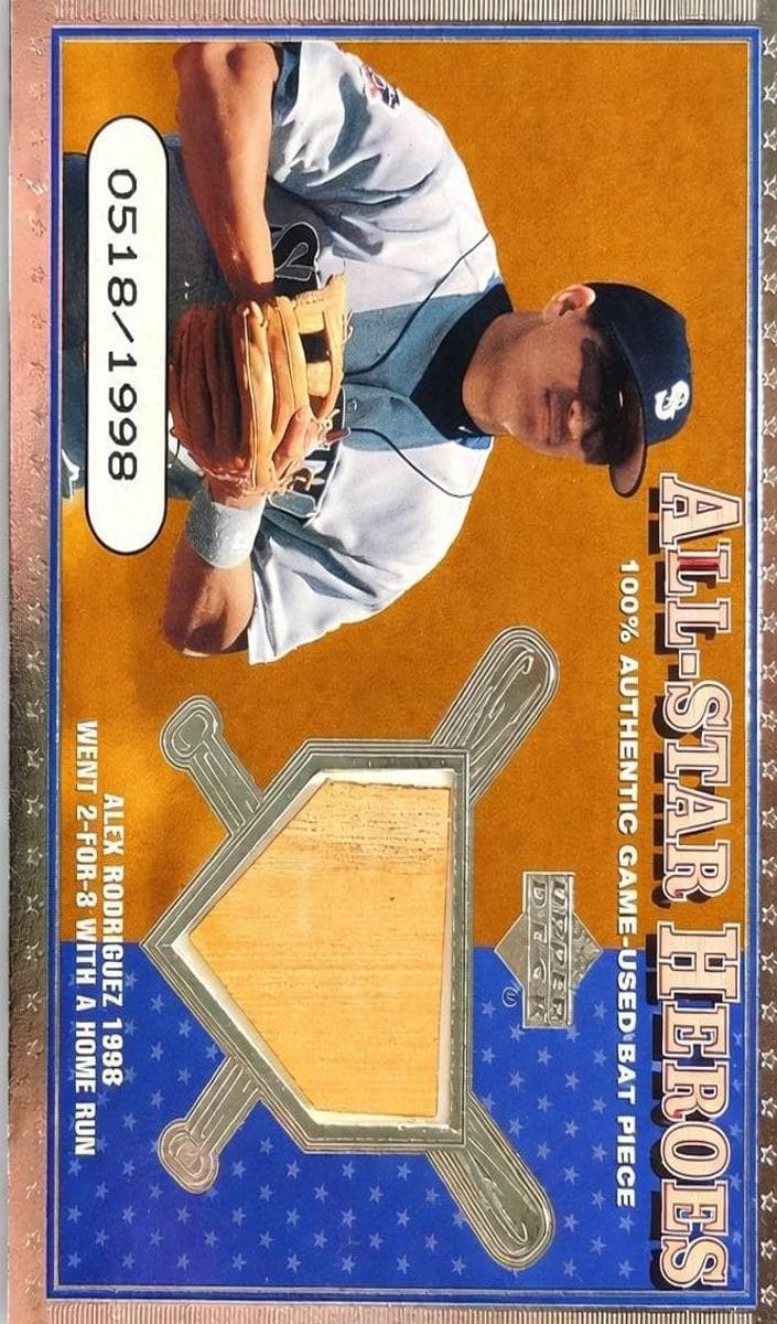 Alex Rodriguez 2001 upper-deck Upper Deck