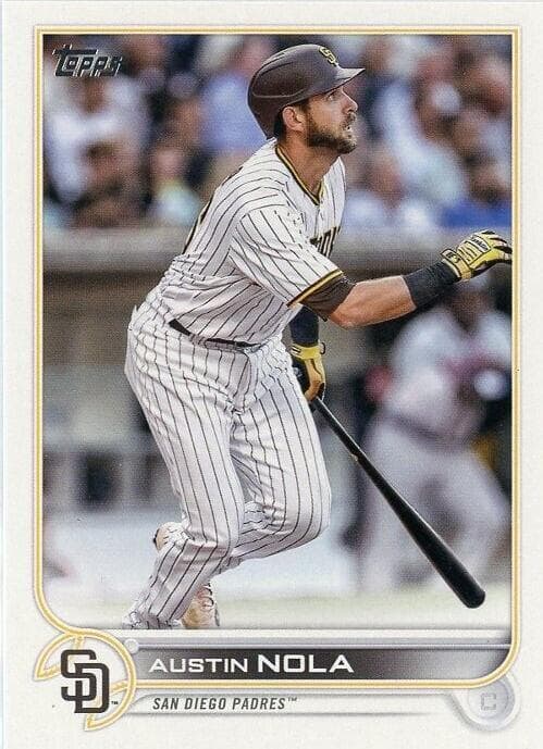 Austin Nola trading card
