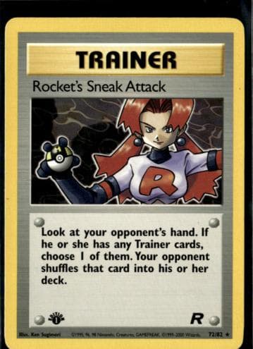 Rocket's Sneak Attack trading card